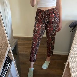 Printed pants